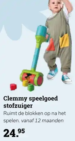 Europoint Clemmy speelgoed stofzuiger aanbieding