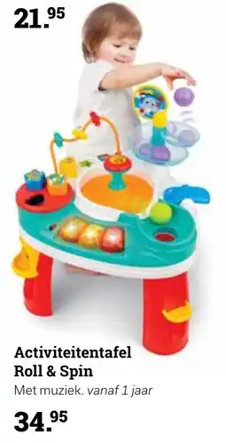 Europoint Activiteitentafel Roll & Spin aanbieding