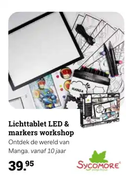 Europoint Lichttablet led & markers workshop aanbieding