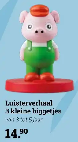 Europoint Luisterverhaal 3 kleine biggetjes aanbieding