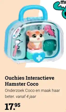 Europoint Ouchies Interactieve Hamster Coco aanbieding