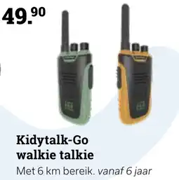 Europoint Kidytlk-go walkie talkie aanbieding