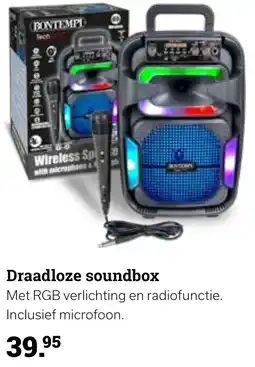 Europoint Draadloze soundbox aanbieding