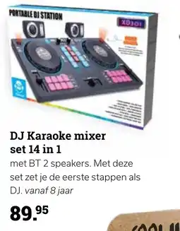 Europoint DJ Karaoke mixer set 14 in 1 aanbieding