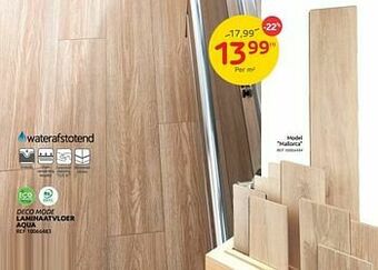 Brico Laminaatvloer aqua aanbieding