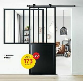 Brico Schuifdeur atelier aanbieding