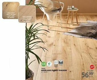Brico Meerlagig parket evasion aanbieding