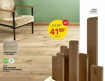 Brico Semi-massief parket dartmoor aanbieding