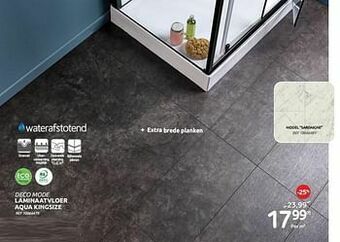 Brico Laminaatvloer aqua kingsize aanbieding