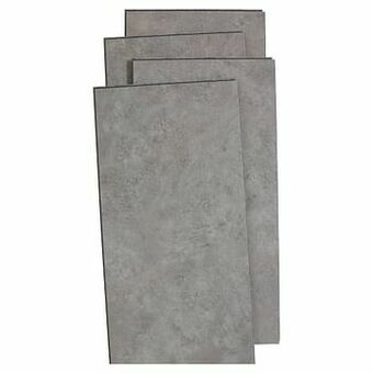 Kwantum Pvc Rigid Tegel Tindall Grijs aanbieding