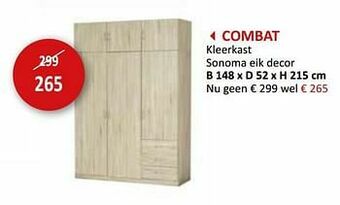 Combat kleerkast