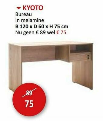 Weba Kyoto bureau aanbieding