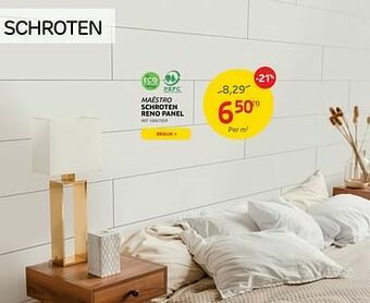 Brico Schroten reno panel aanbieding