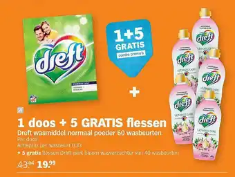 Albert Heijn Dreft Wasmiddel aanbieding
