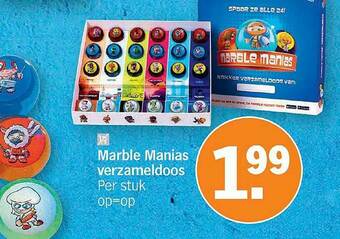 Albert Heijn Marble Manias Verzameldoos aanbieding