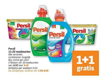 Albert Heijn Persil aanbieding