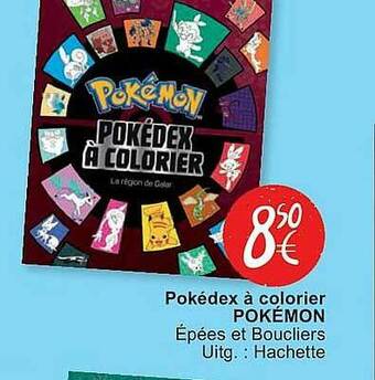 Cora Pokédex à Colorier Pokémon aanbieding