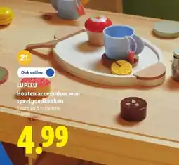 Lidl Houten accessoires voor speelgoedkeuken aanbieding