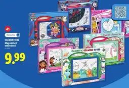 Lidl Clementoni magnetisch tekenbord aanbieding