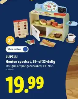 Lidl Houten speelset aanbieding