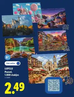 Lidl Lupilu puzzel aanbieding