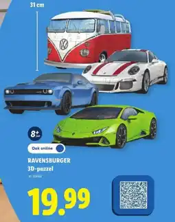 Lidl Ravensburger 3D-puzzel aanbieding
