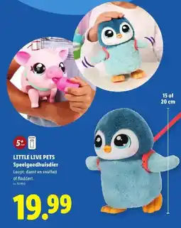 Lidl Little Live Pets Speelgoedhuisdier aanbieding