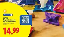 Lidl Lupilu magnetische bouwset aanbieding