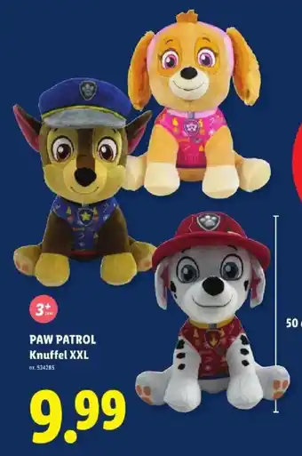 Paw patrol knuffel xxl