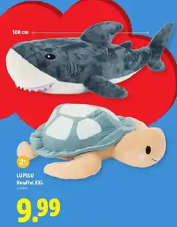 Lidl Lupilu knuffel xxl aanbieding