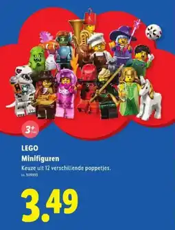 Lidl lego minifiguren aanbieding