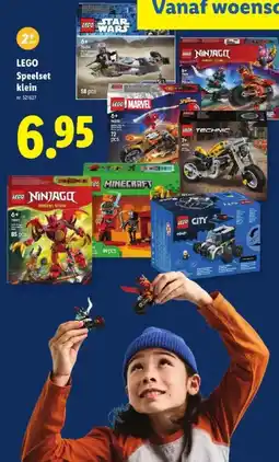 Lidl LEGO Speelset klein aanbieding