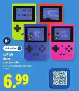 Lidl Retro spelconsole aanbieding