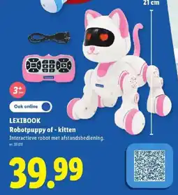 Lidl Robotpuppy of - kitten aanbieding