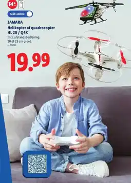 Lidl Helikopter of quadrocopter HL 20 / Q4X aanbieding
