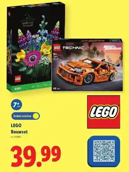 Lidl lego bouwset aanbieding
