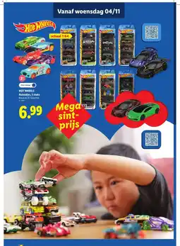 Lidl Hot Wheels Autotjes aanbieding