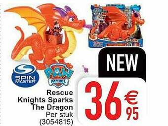 Cora Rescue Knights Sparks The Dragon aanbieding