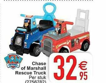 Cora Chase Of Marshall Rescue Truck aanbieding