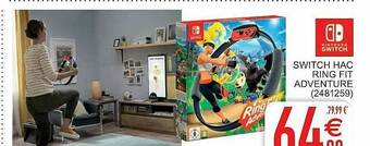Cora Switch Hac Ring Fit Adventure aanbieding