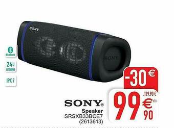 Cora Sony Speaker aanbieding