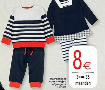 Cora Matrozenset Voor Meisjes Of Jongens aanbieding