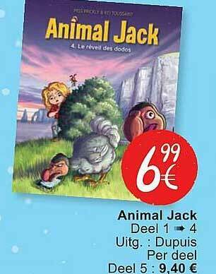Cora Animal Jack aanbieding
