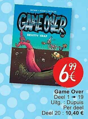 Cora Game Over aanbieding