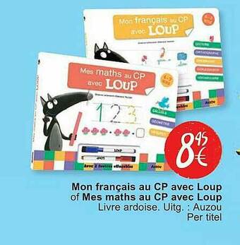 Cora Mon Français Au Cp Avec Loup Of Mes Maths Au Cp Avec Loup aanbieding