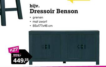 Leen Bakker Dressoir Benson aanbieding