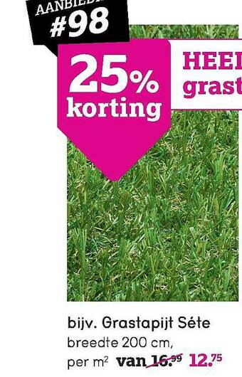Leen Bakker Grastapijt Séte aanbieding