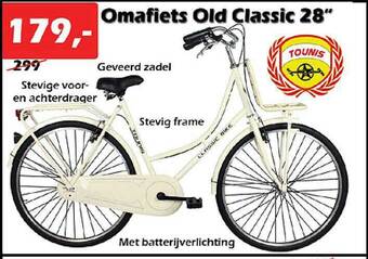iTEK Omafiets Old Classic 28 aanbieding