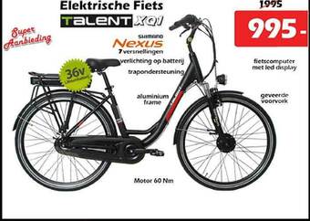 iTEK Elektrische Fiets aanbieding