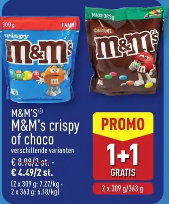 M&M's crispy of choco